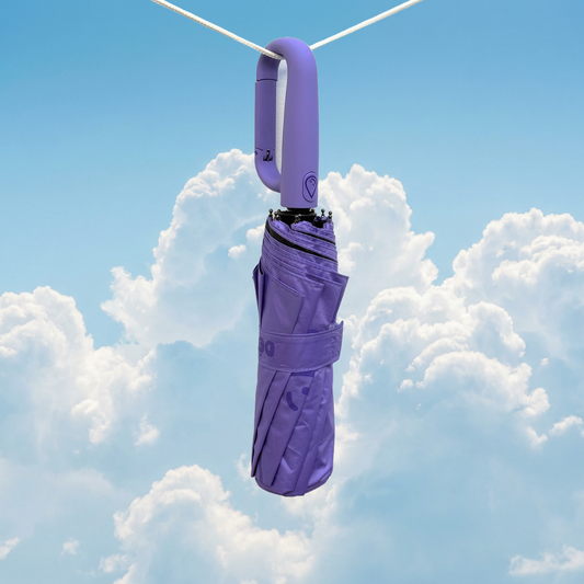 Déluge Clip Umbrella — Lilac · Small (23")