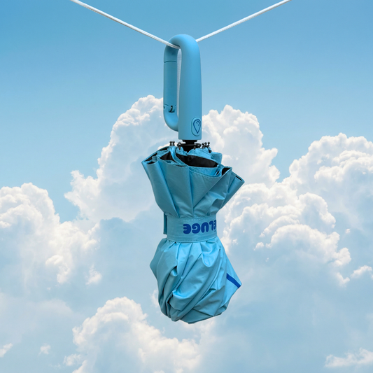 Déluge Clip Umbrella — Topaz · Small (23")